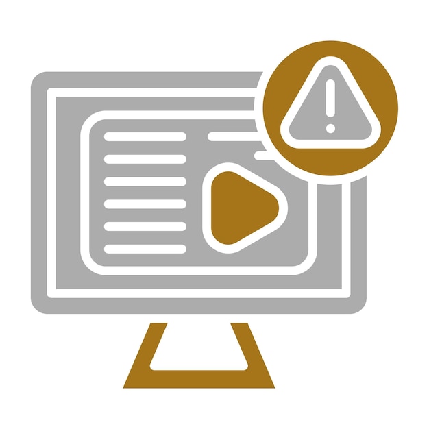 Diseño vectorial Reglas de canal Estilo del icono