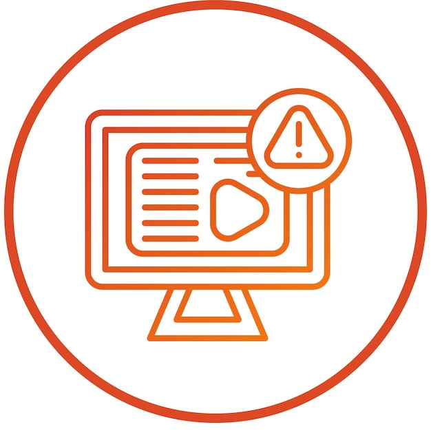 Diseño vectorial Reglas de canal Estilo del icono