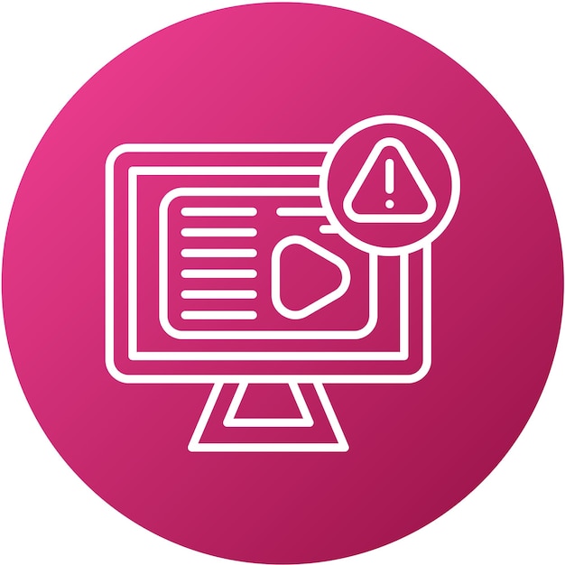 Diseño vectorial Reglas de canal Estilo del icono