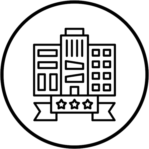 Diseño vectorial de reglas corporativas vinculantes Estilo de icono