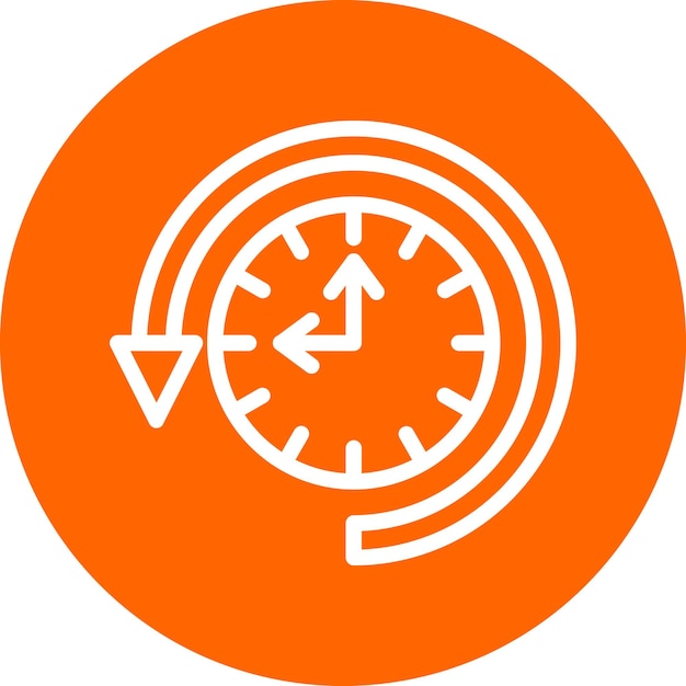 Diseño vectorial Regreso al estilo del icono pasado