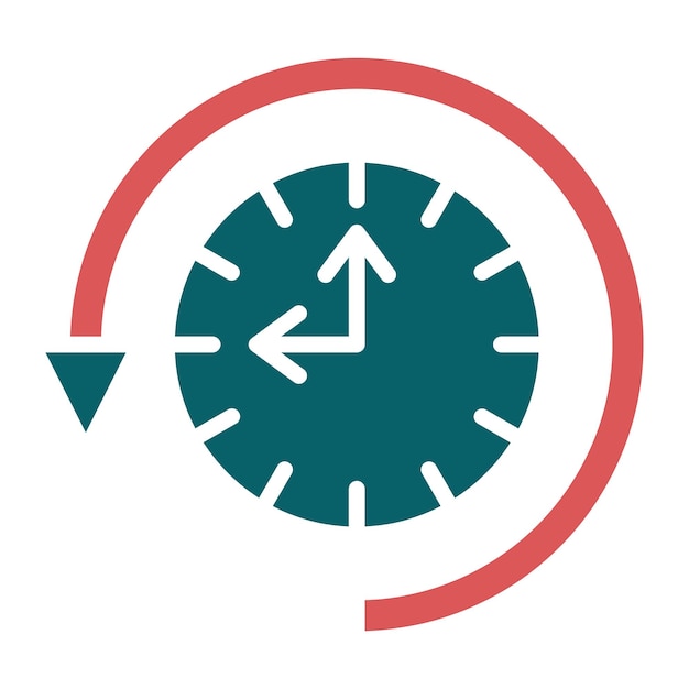 Diseño vectorial Regreso al estilo del icono pasado