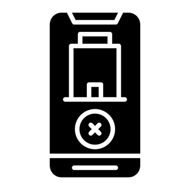 Diseño vectorial Reserva Cancelar el estilo del icono
