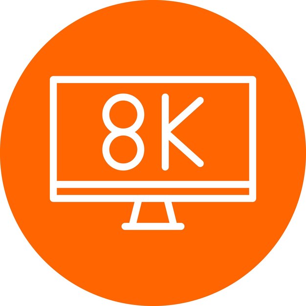 Diseño vectorial Resolución de pantalla Estilo del icono