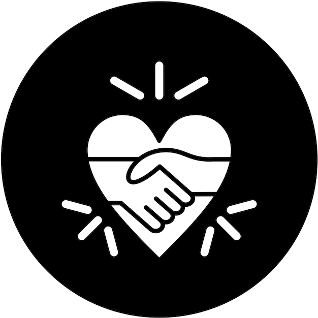 El diseño vectorial respeta el estilo del icono