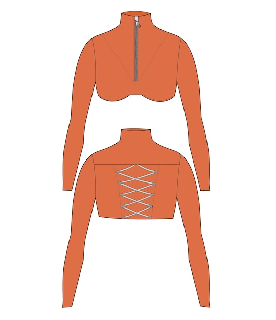 Diseño vectorial de ropa activa