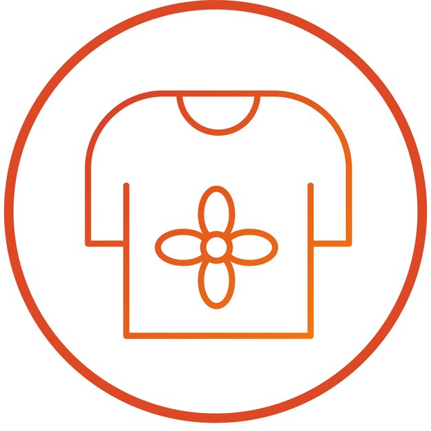 Diseño vectorial de ropa para bebés Estilo de icono