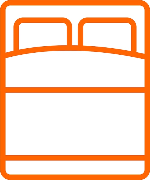 Diseño vectorial de ropa de cama de algodón Estilo de icono