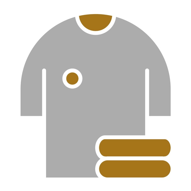 Diseño vectorial de ropa Estilo de icono