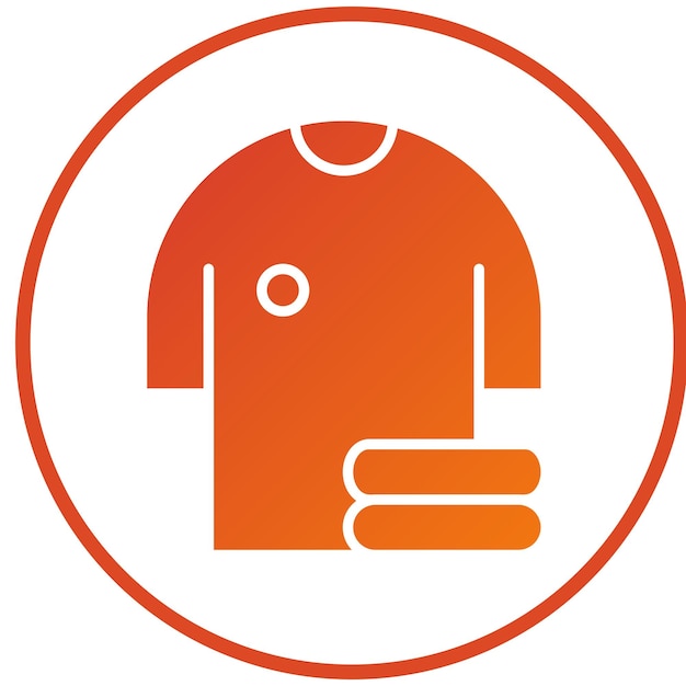 Diseño vectorial de ropa Estilo de icono