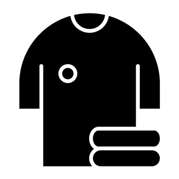 Diseño vectorial de ropa Estilo de icono
