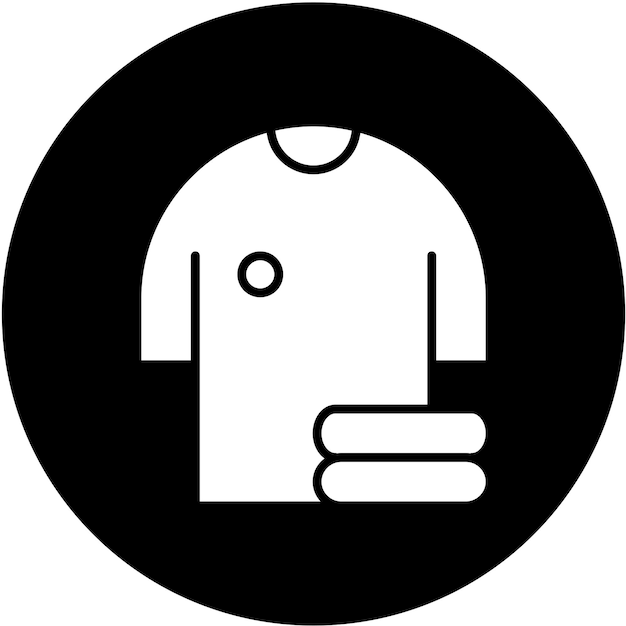 Diseño vectorial de ropa Estilo de icono