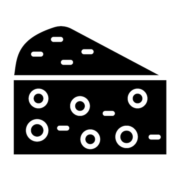 Diseño vectorial Roquefort Estilo de icono