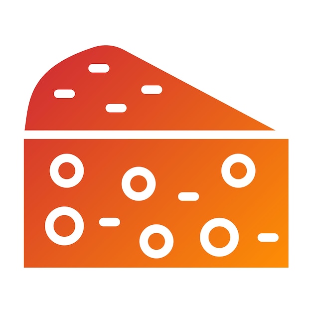 Diseño vectorial Roquefort Estilo de icono