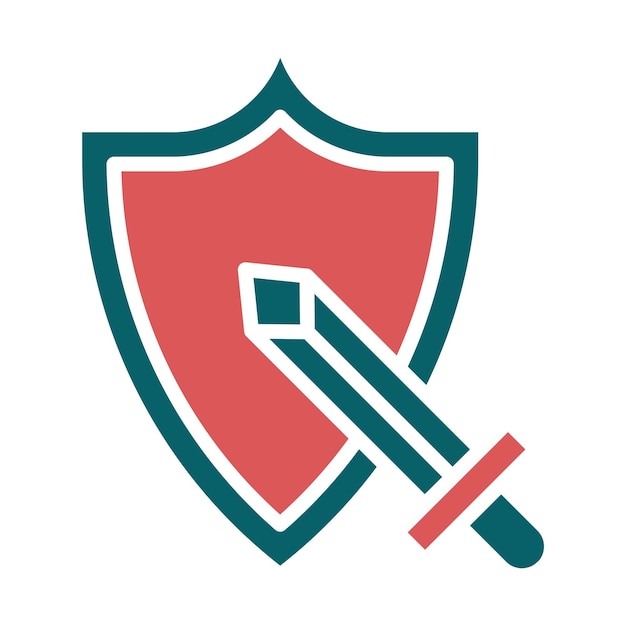 Diseño vectorial de RPG Estilo de icono