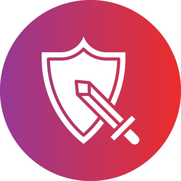 Diseño vectorial de RPG Estilo de icono