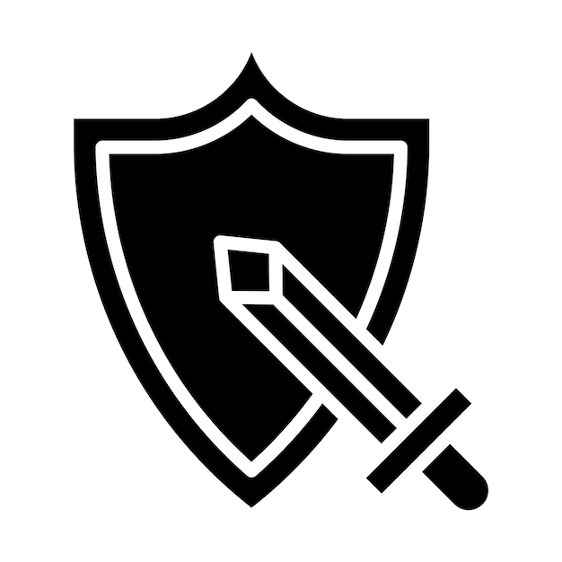 Diseño vectorial de RPG Estilo de icono