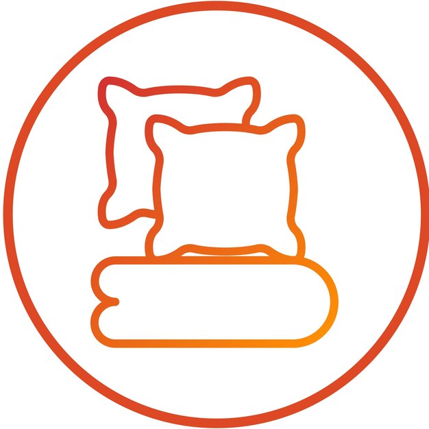 Vector diseño vectorial satin duvet estilo de icono