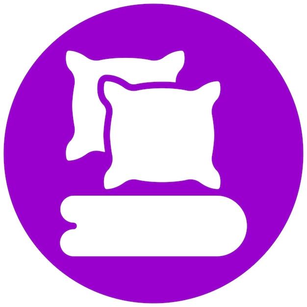 Diseño vectorial Satin Duvet Estilo de icono