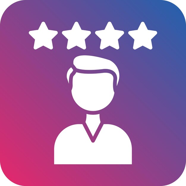 Diseño vectorial Satisfacción del cliente Estilo del icono