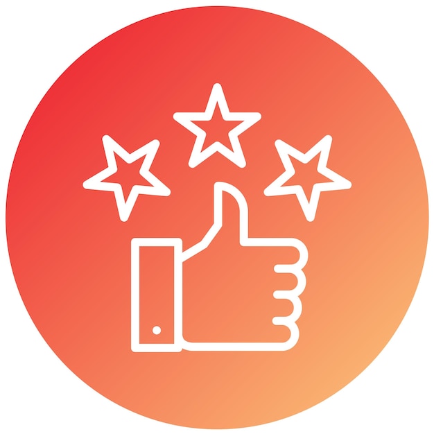 Diseño vectorial Satisfacción del cliente Estilo del icono