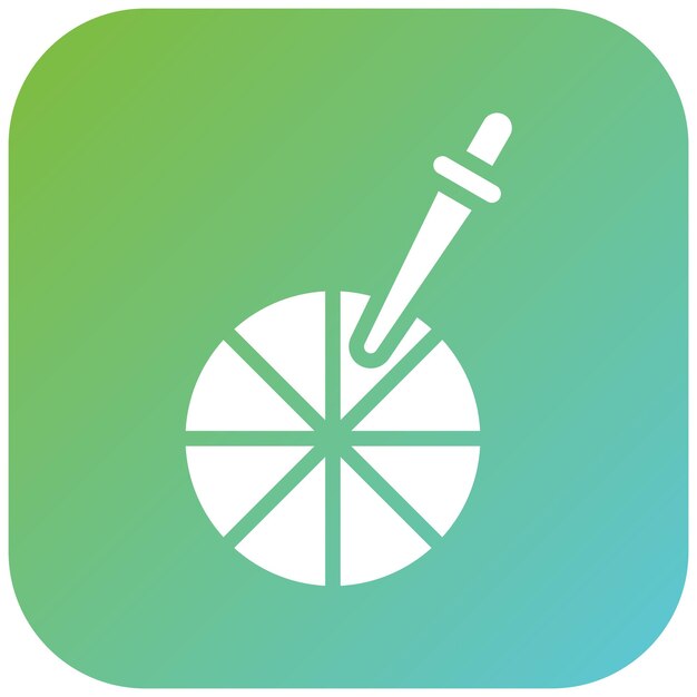 Diseño vectorial Selector de colores Estilo de icono
