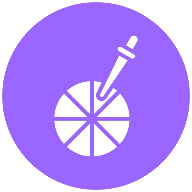 Diseño vectorial Selector de colores Estilo de icono