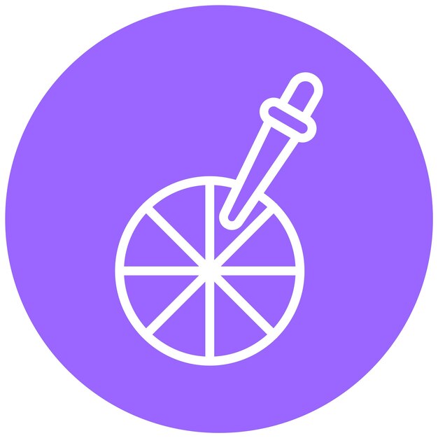 Diseño vectorial Selector de colores Estilo de icono