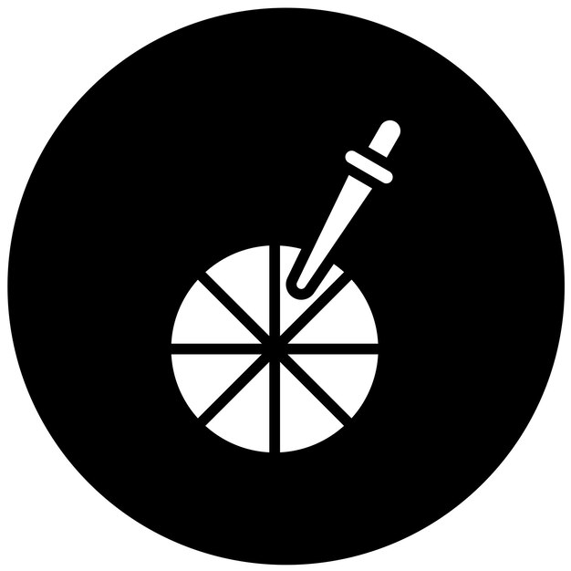 Diseño vectorial Selector de colores Estilo de icono