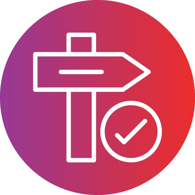 Diseño vectorial de señales de tráfico Estilo de icono