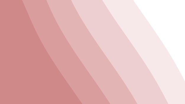Diseño vectorial sencillo de fondo rojo Fondo de onda suave minimalista elegante para sitio web y prese
