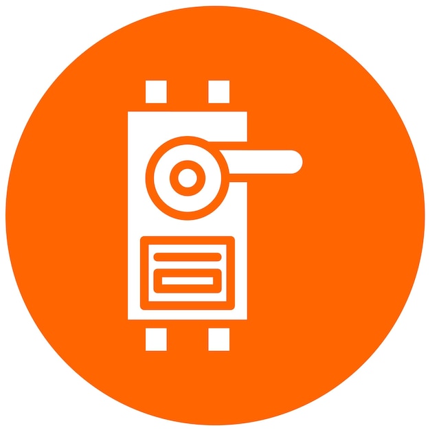Diseño vectorial Servo Estilo de icono