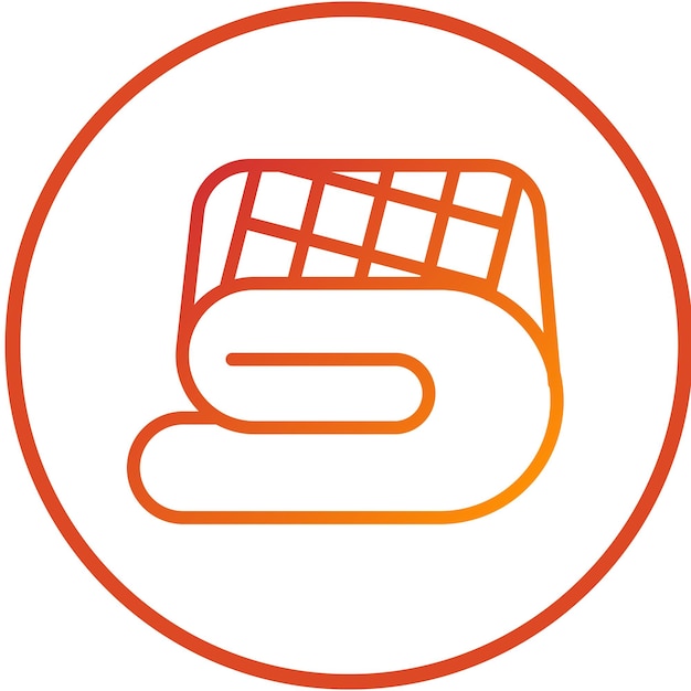 Diseño vectorial Sherpa Estilo del icono de la manta