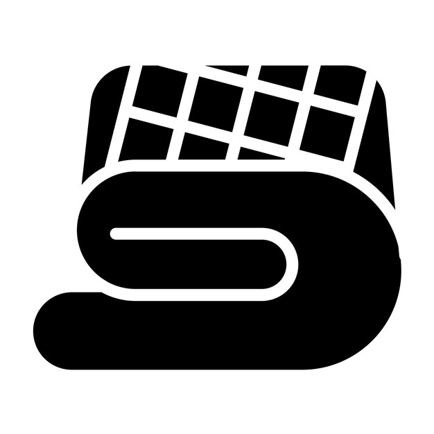 Diseño vectorial Sherpa Estilo del icono de la manta