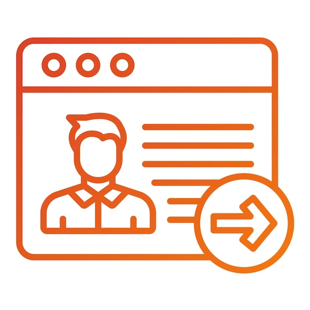Diseño vectorial Sigue el estilo del icono