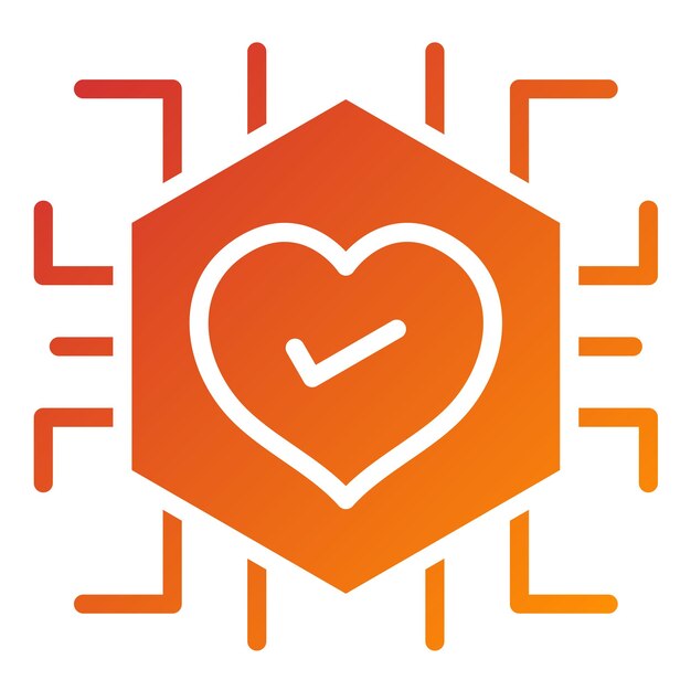 Diseño vectorial Simbolismo de bienestar Estilo de icono