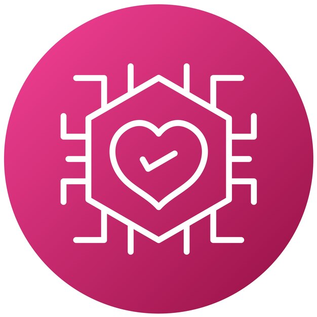 Diseño vectorial Simbolismo de bienestar Estilo de icono