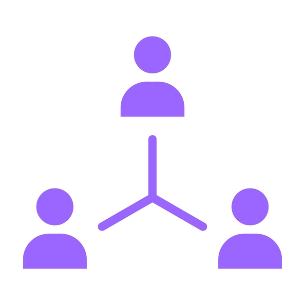 Diseño vectorial Sociología Estilo de icono