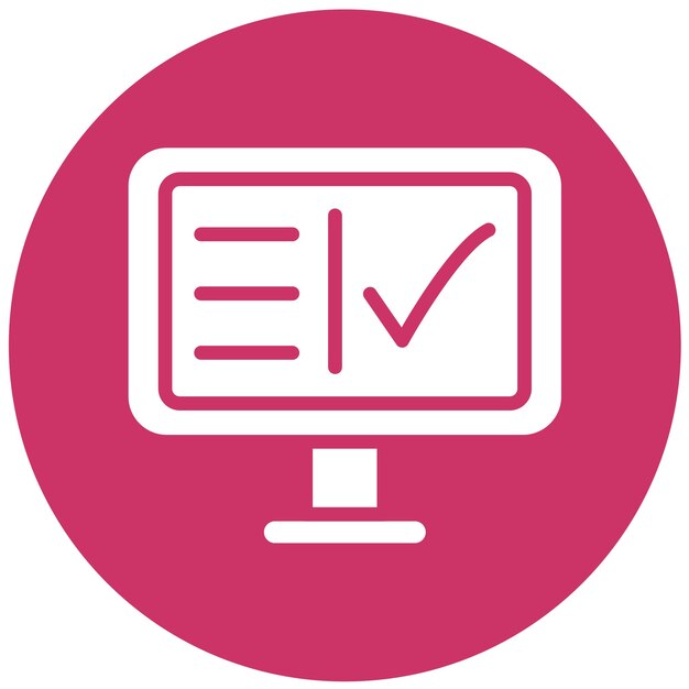 Diseño vectorial de software de CRM Estilo de icono