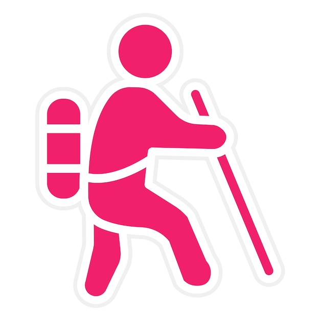 Diseño vectorial Solo estilo de icona de aventura