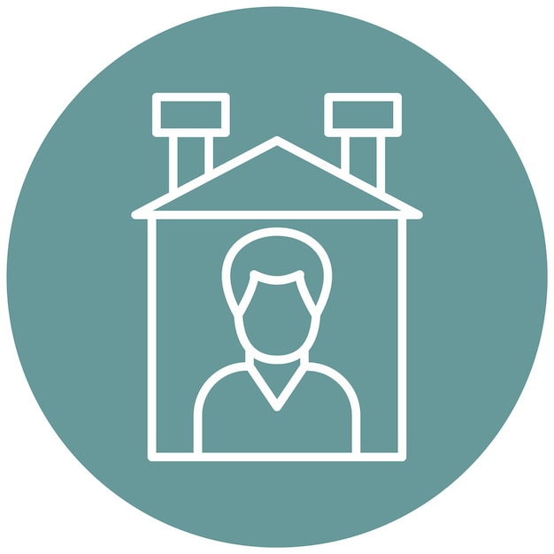 Diseño vectorial solo Estilo de icono