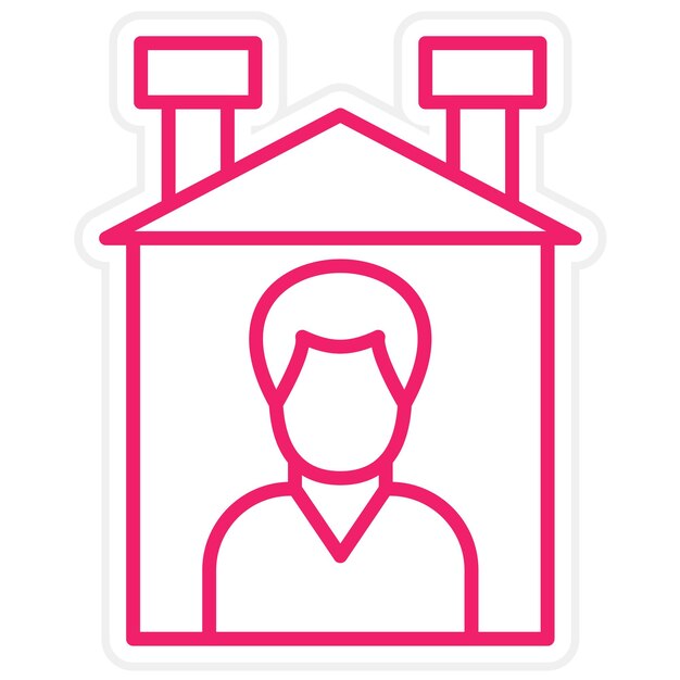 Diseño vectorial solo Estilo de icono