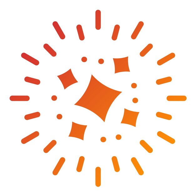 Diseño vectorial Spark Gaiety Estilo de icono