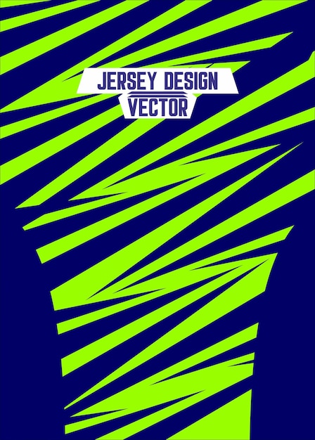 Diseño vectorial para sublimación plantilla de camiseta de fútbol