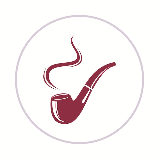 Diseño vectorial de tabaco hermoso arte abstracto colorido telón de fondo de ilustración de moda