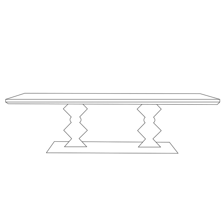 Vector diseño vectorial de tablas para decoración de casas ilustración 3d de muebles para el hogar