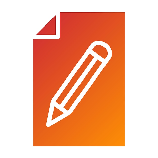 Diseño vectorial de tareas Icon Style