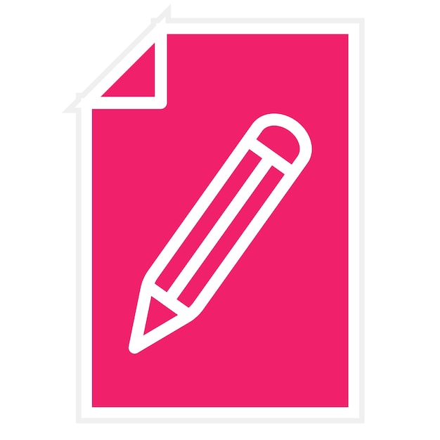 Diseño vectorial de tareas Icon Style