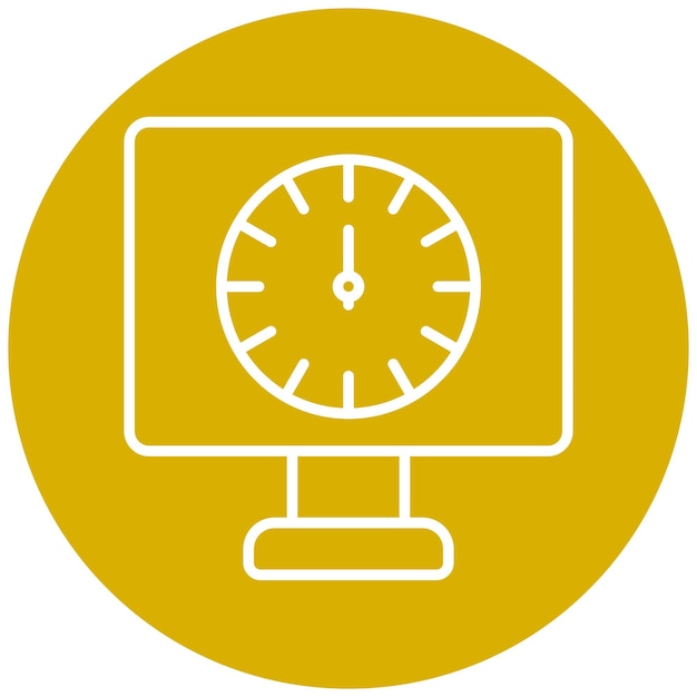 Diseño vectorial Tecnología analógica Estilo de icono