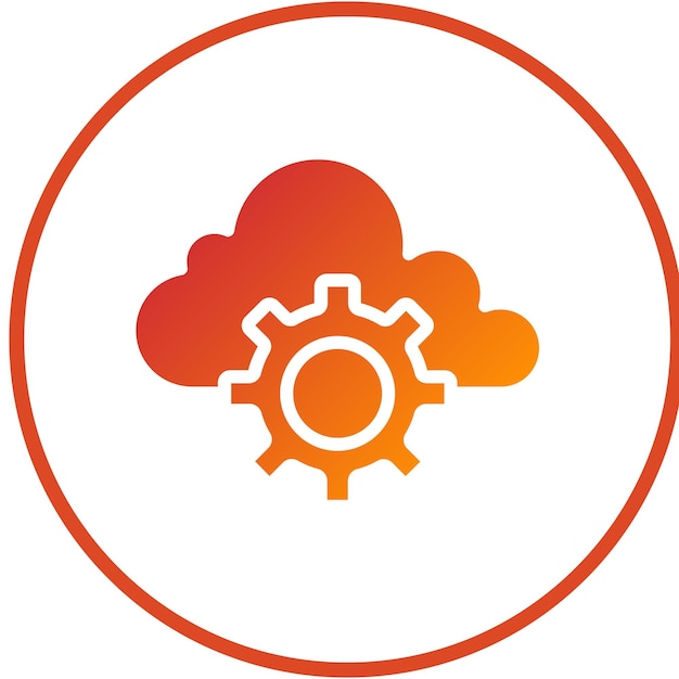 Diseño vectorial Tecnología de aprendizaje mejorado Estilo de icono
